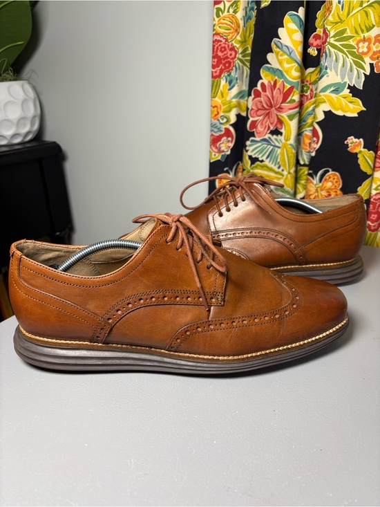 Cole Haan Other - Men's ØriginalGrand Remastered Wingtip Oxfords Woodbury Java Brown 12